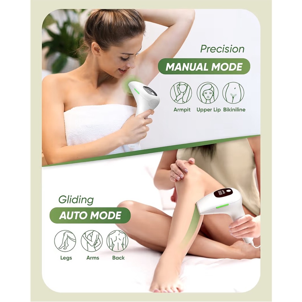 Xsoul Handheld IPL Hair Removal Device At Home Laser Permanent Hair Removal - Picture 11 of 14